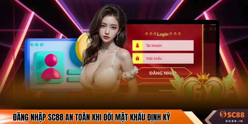 Đăng nhập SC88 an toàn khi đổi mật khẩu định kỳ