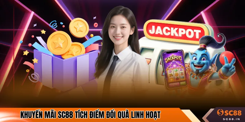 Khuyến mãi SC88 tích điểm đổi quà linh hoạt