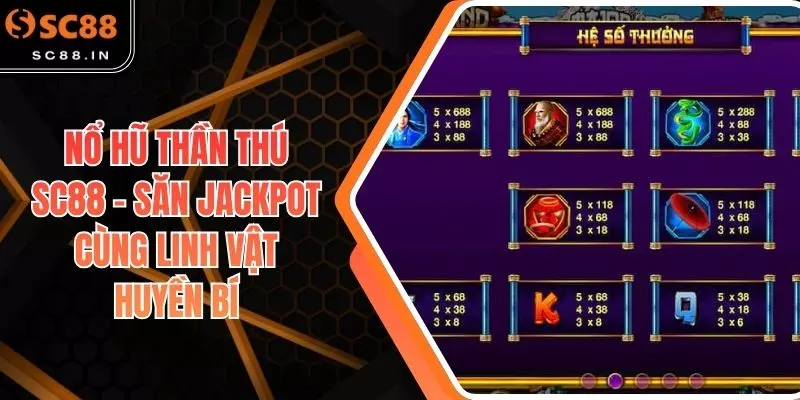 Nổ hũ thần thú