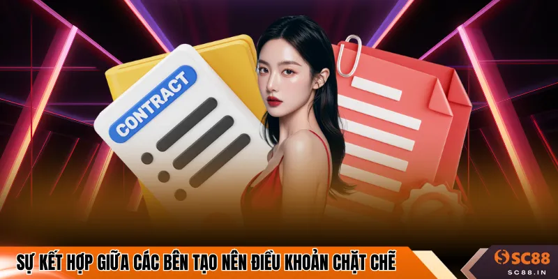 Sự kết hợp giữa các bên tạo nên điều khoản chặt chẽ