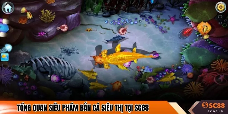 Tổng quan siêu phẩm bắn cá siêu thị tại SC88