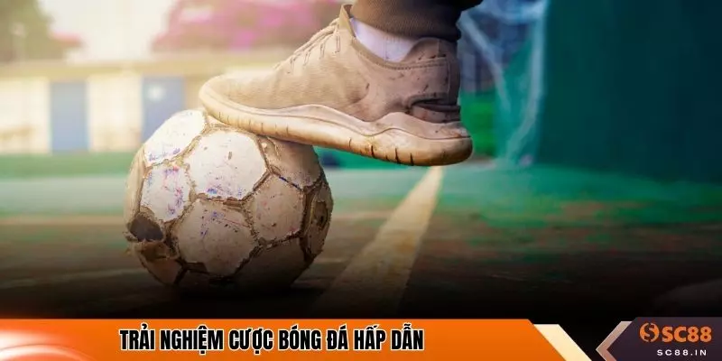 Trải nghiệm cược bóng đá hấp dẫn